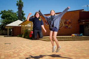 Kids’ joy – school’s out for summer