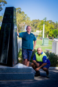 Vandalised plaque replaced at war memorial in Mildura