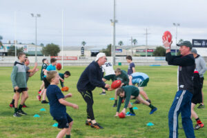 Juniors could keep ball kicking along