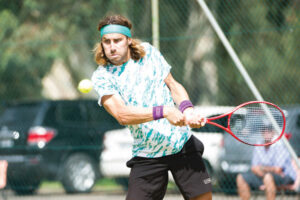 Hosogi dumps No.4 seed at Mildura Grand Tennis International