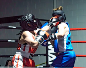 First-time fighters throw hands