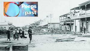 Down the years: Townspeople dead or short of food after Mackay storm