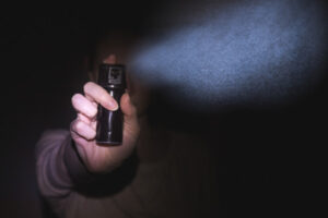 OC spray used to disperse CBD fight crowd