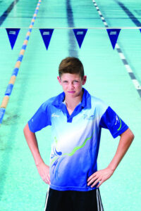 Silver and six PBs for swimmer Willem Allen