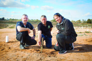 Volunteers plant ‘urban forest’