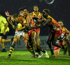 Jarrod the giant looks almost unstoppable