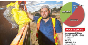 Bin plan on the nose