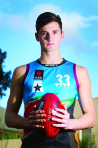 Jarrod Branding a footballer