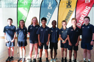 Student leaders in their element