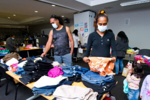 Free clothes give Coomealla community a lift