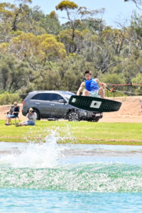 Ouyen Lake an instant classic for wakeboarding