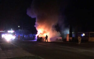 Driver, 21, escapes Mildura vehicle fire