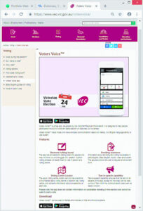 Voting app helps all have a say