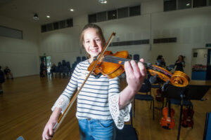 PHOTOS: Little Mozarts make music at Orchestra Victoria Strings Workshop