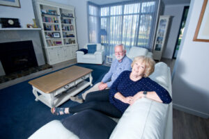 At home with Chris and Vernon Knight