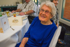 Family glow surrounds Jean Robinson’s birthday