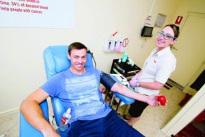 True blue way to help