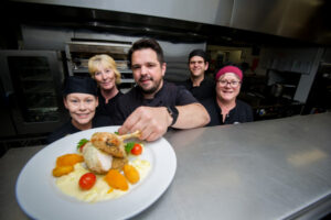 Club’s perfect plate feels the local love