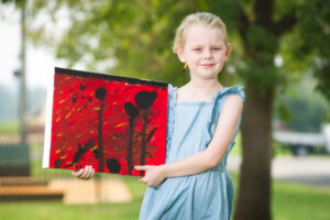 Mildura seven-year-old’s art to bring comfort for animals