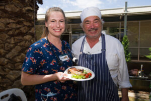 Mildura Base Public Hospital workers get celebrity care
