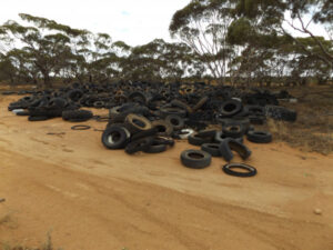 Too many tyres