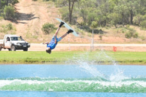 Wakeboarding coup for Lake