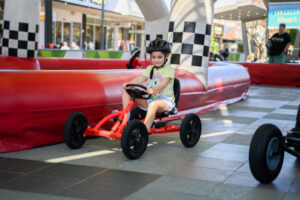 Karting the kids around