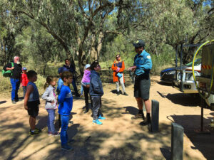 Little rangers track water health