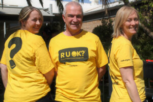 R U OK? goes out in the open