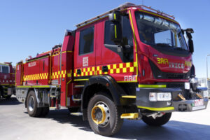 Brigade’s flash new truck at the ready