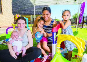 Zoe plays helper to many