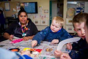 Students get the NAIDOC spirit