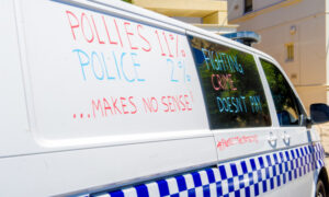 Mildura police send pay message to Victorian Government