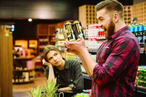 Not much cheer behind counter