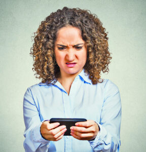 Online in trust deficit