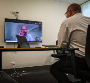 Case load eases slightly