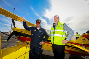 Airshow organisers flying high