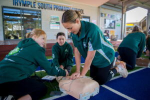 Kids pumped to learn life-saving CPR