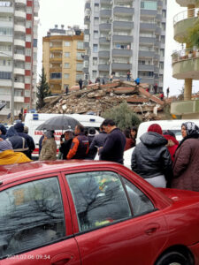 Heartbreak and anguish as quake hits home