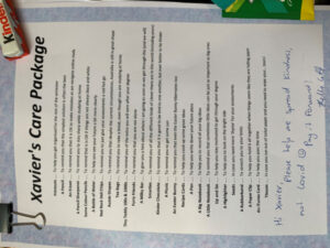 Mildura lecturer sends care packages to students