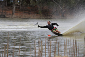 Cowra station slalom ski event wrap