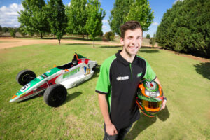 Cool Hamish Ribarits is riding high in Formula Ford