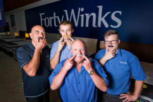 Staff take on Movember challenge