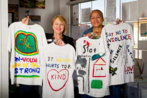 Air your feelings about violence with project