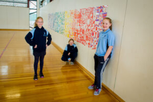 Mildura West Primary School mural colours return