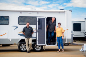 Mildura caravan couple pack up and move on