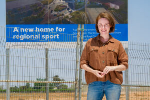 Sports precinct and road funds top Ali Cupper’s 2020 list