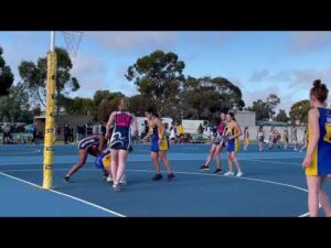 Netball action June 19, 2021