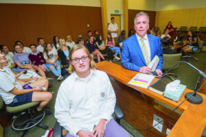 Students’ day on jury duty