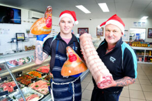 Carving up  Christmas